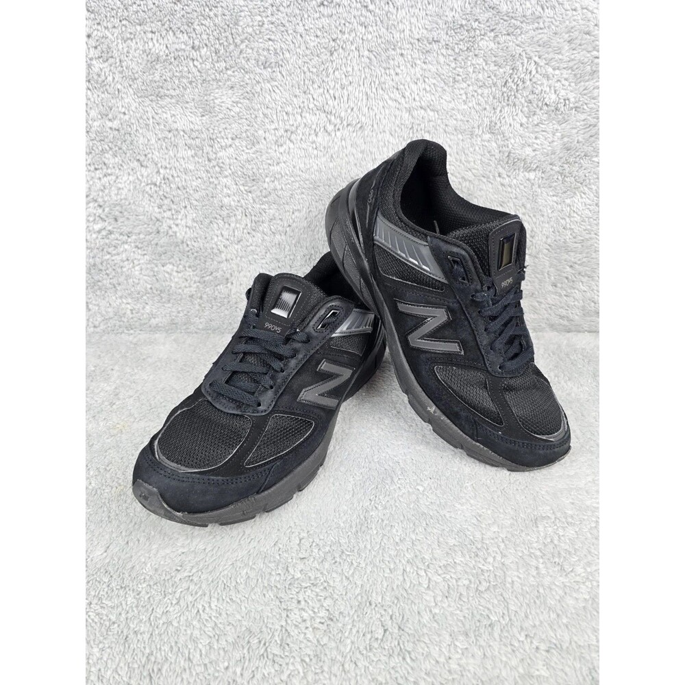 New Balance 990v5 Triple Black M990BB5 Men's Size 10 2E Wide Running Shoes Made